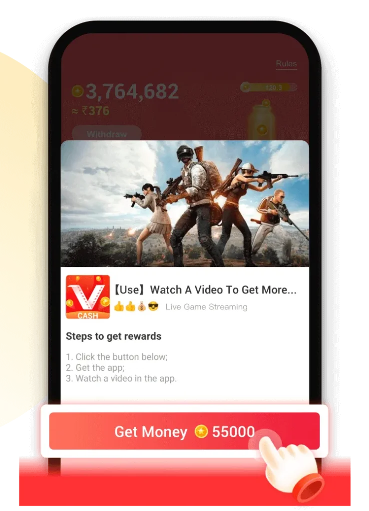 Vidmate cash
